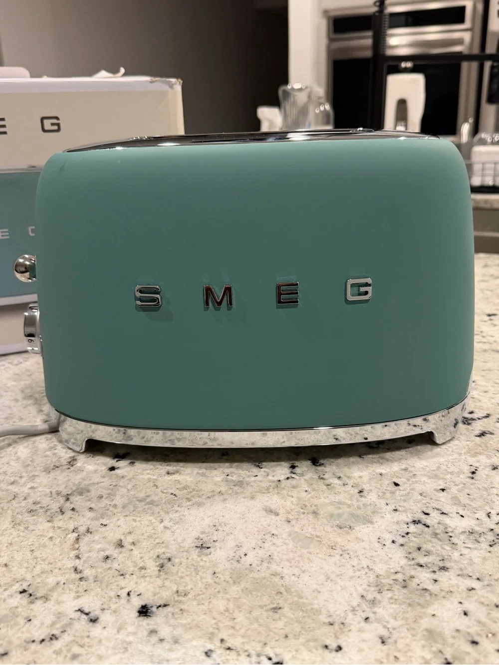 ***  Nordstrom Customer Return  ***  SMEG 2-Slice Toaster  | Jade Green